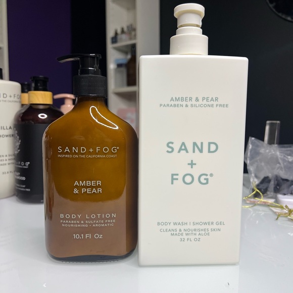 Sand + Fog Other - SAND + FOG Amber & Pear Body Wash - Warm Amber